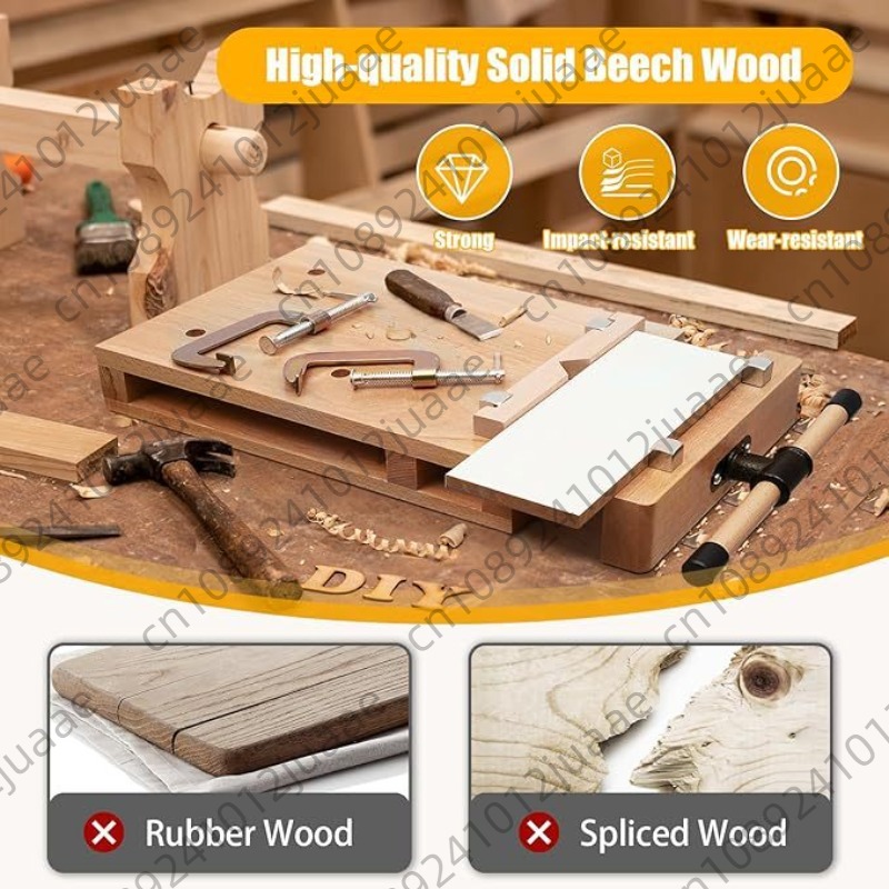 Woodworking Bench Vise - Banc en bois dur, étau de