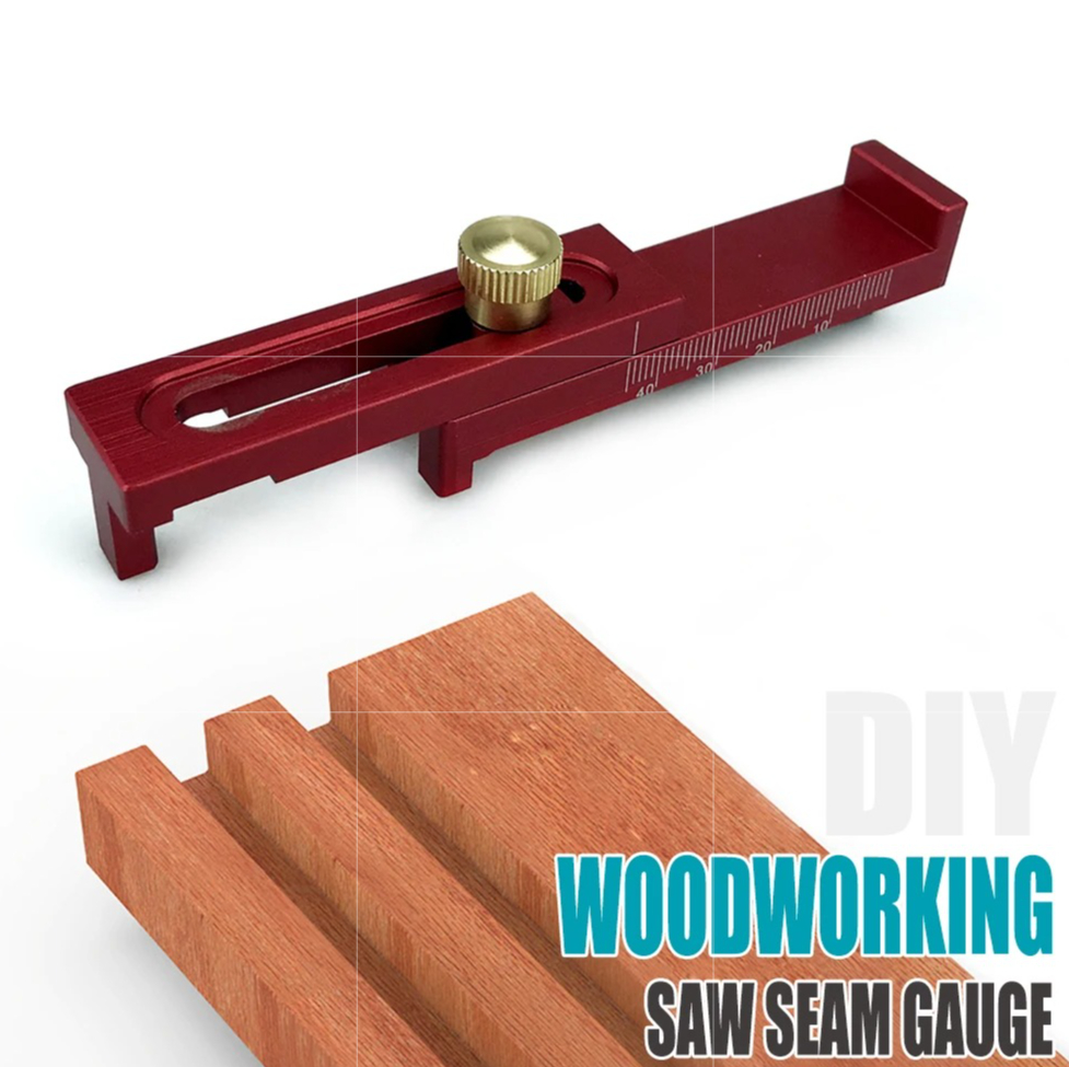 Woodworking Kerf - Jauge de profondeur de coupe en