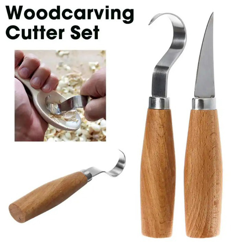 Woodworking Basics - Couteau de sculpture sur bois, ciseau,