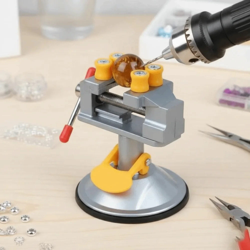 Woodworking Bench Vise - Étau de bijouterie rotatif universel pour