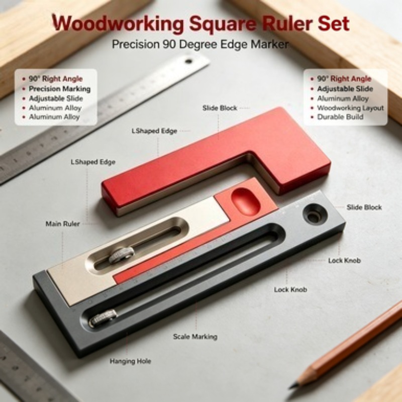 Woodworking Kerf - Jauge de coupe multifonctionnelle pour scie