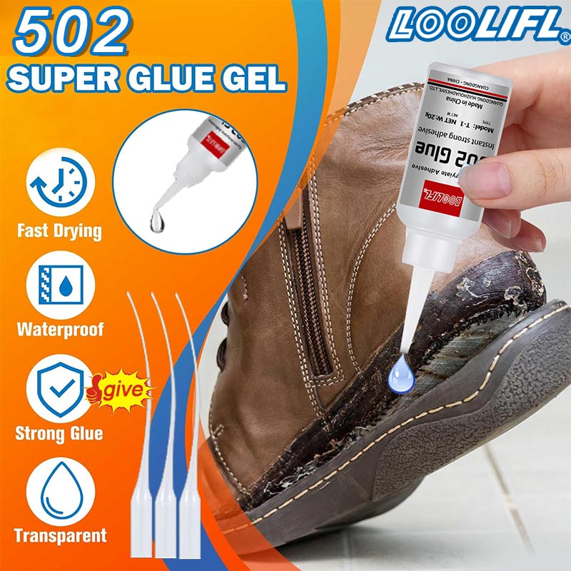 Woodworking Quick Glue - 1-3pcs,20ml,502 super glue, colle cyanoacrylate à