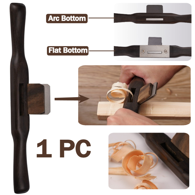 Spokeshave Flat - Raboteuse à oiseaux à manche rond