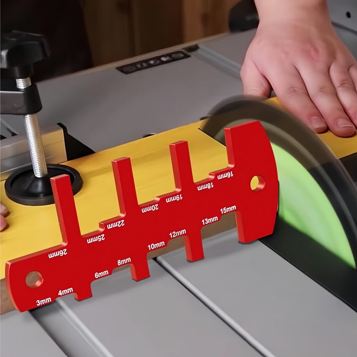 Woodworking Gauge - Jauge de hauteur de scie à