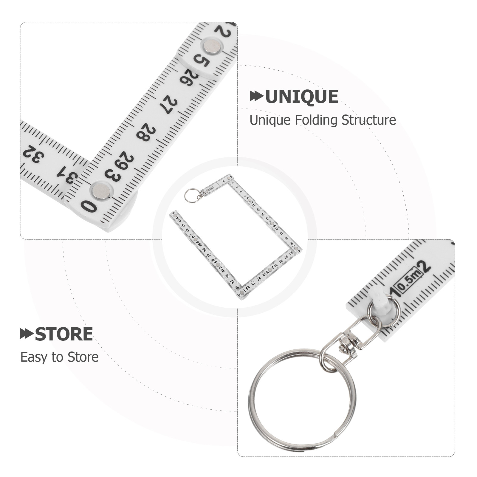 Lot de 2 règles pliantes métri - Woodworking Carpenter avis et prix