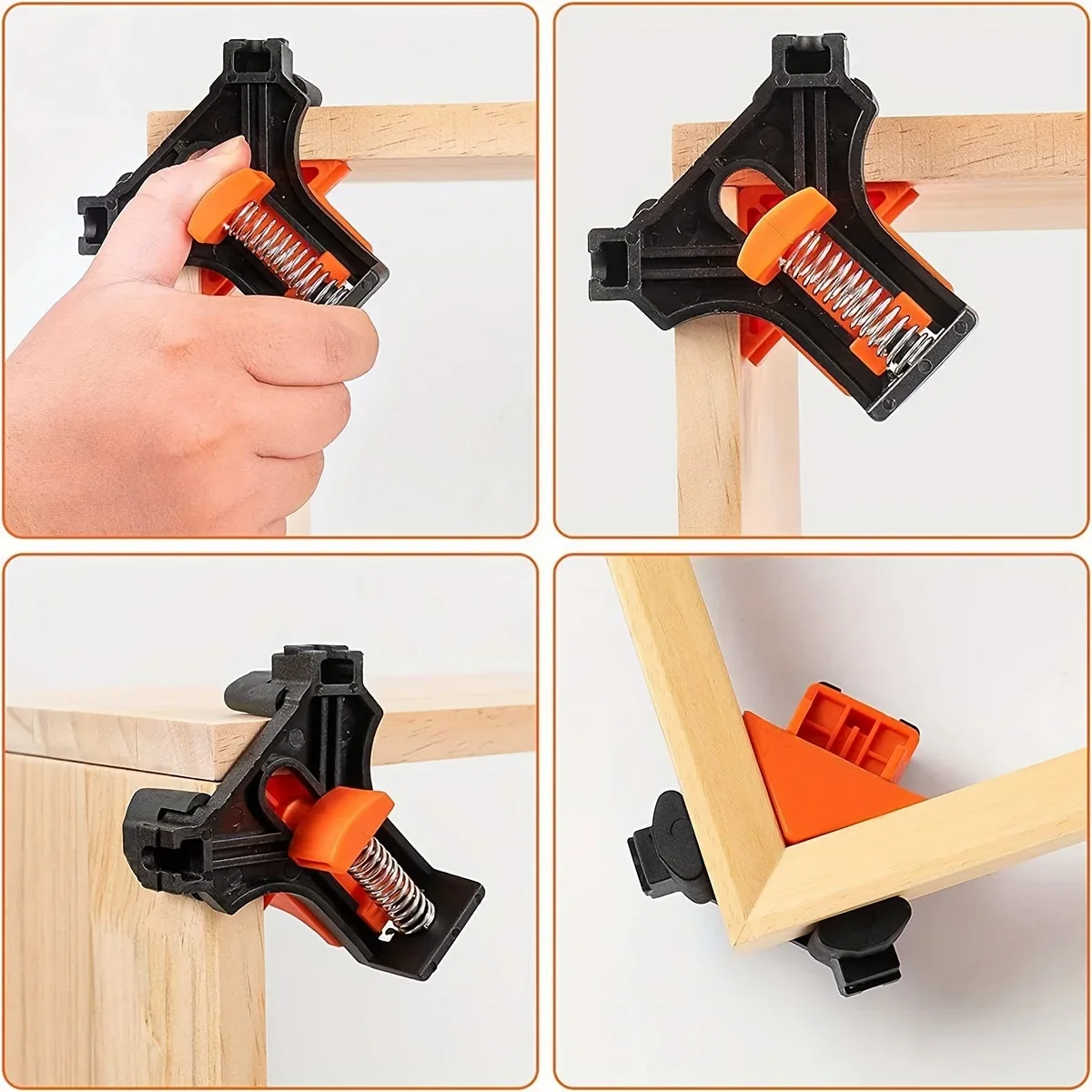 4 pinces de fixation à angle d - Woodworking Right Angle Clamp avis et prix