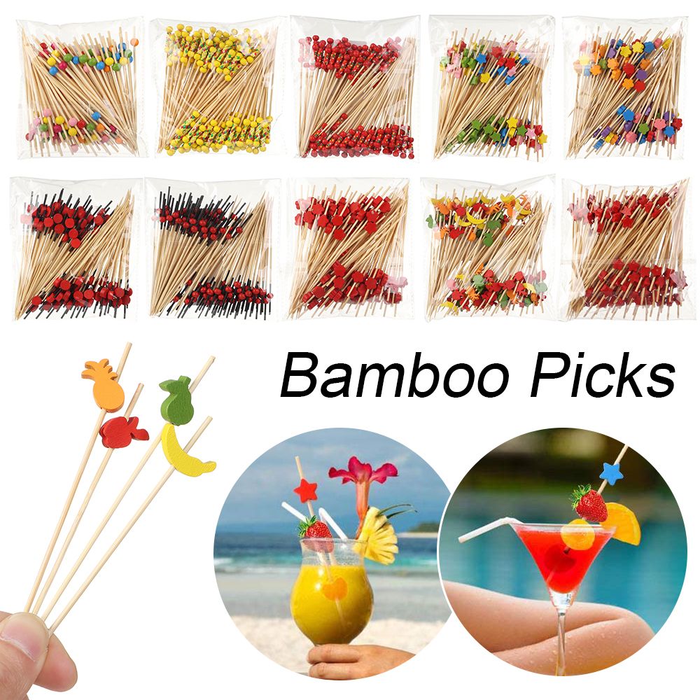 Bâtonnets de fruits en bambou  - Woodworking School avis et prix
