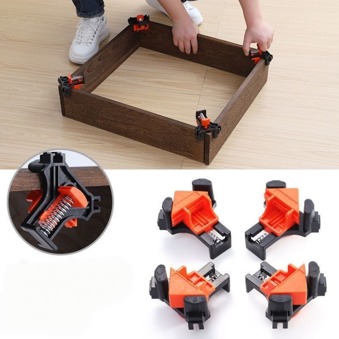 4 pièces 90 °   Pince d'angle  - Woodworking Right Angle Clamp avis et prix