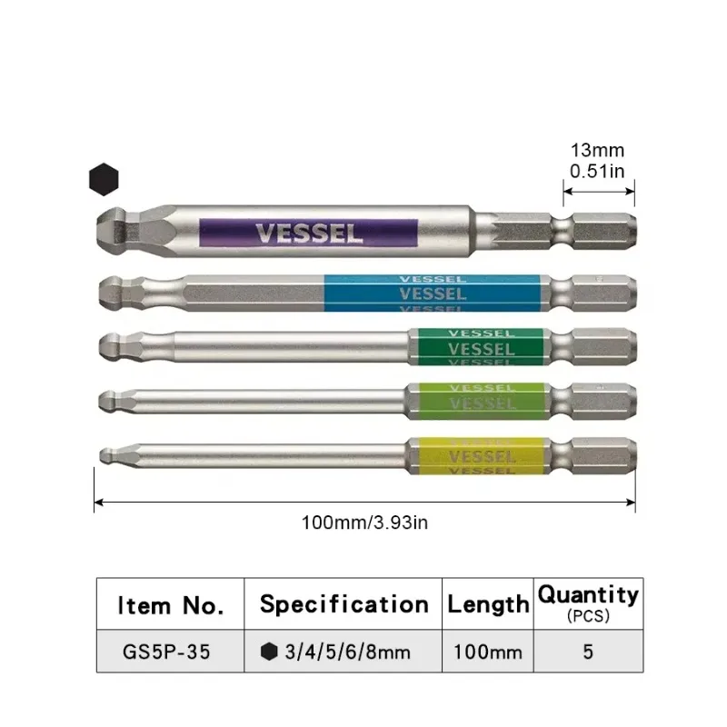 VESSEL JIS GSBP Series Bit Set - Woodworking Japan avis et prix