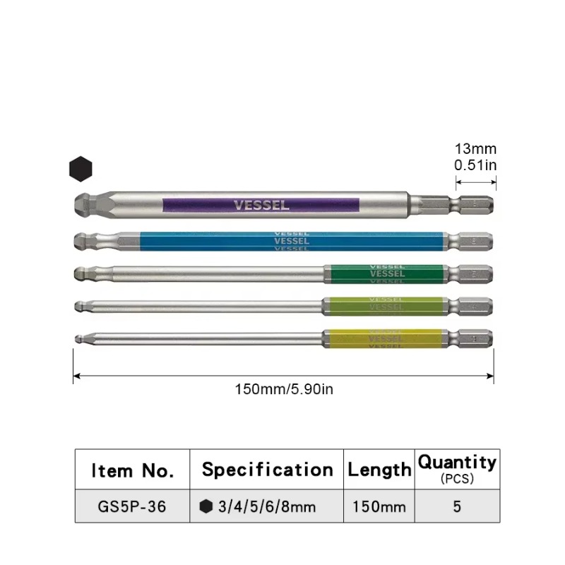 VESSEL JIS GSBP Series Bit Set - Woodworking Japan avis et prix