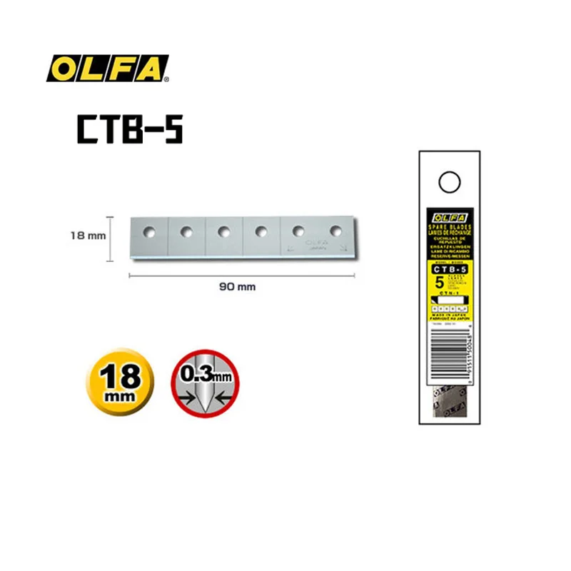 OLFA CTB-5 5 pièces lames à pr - Woodworking Japan avis et prix