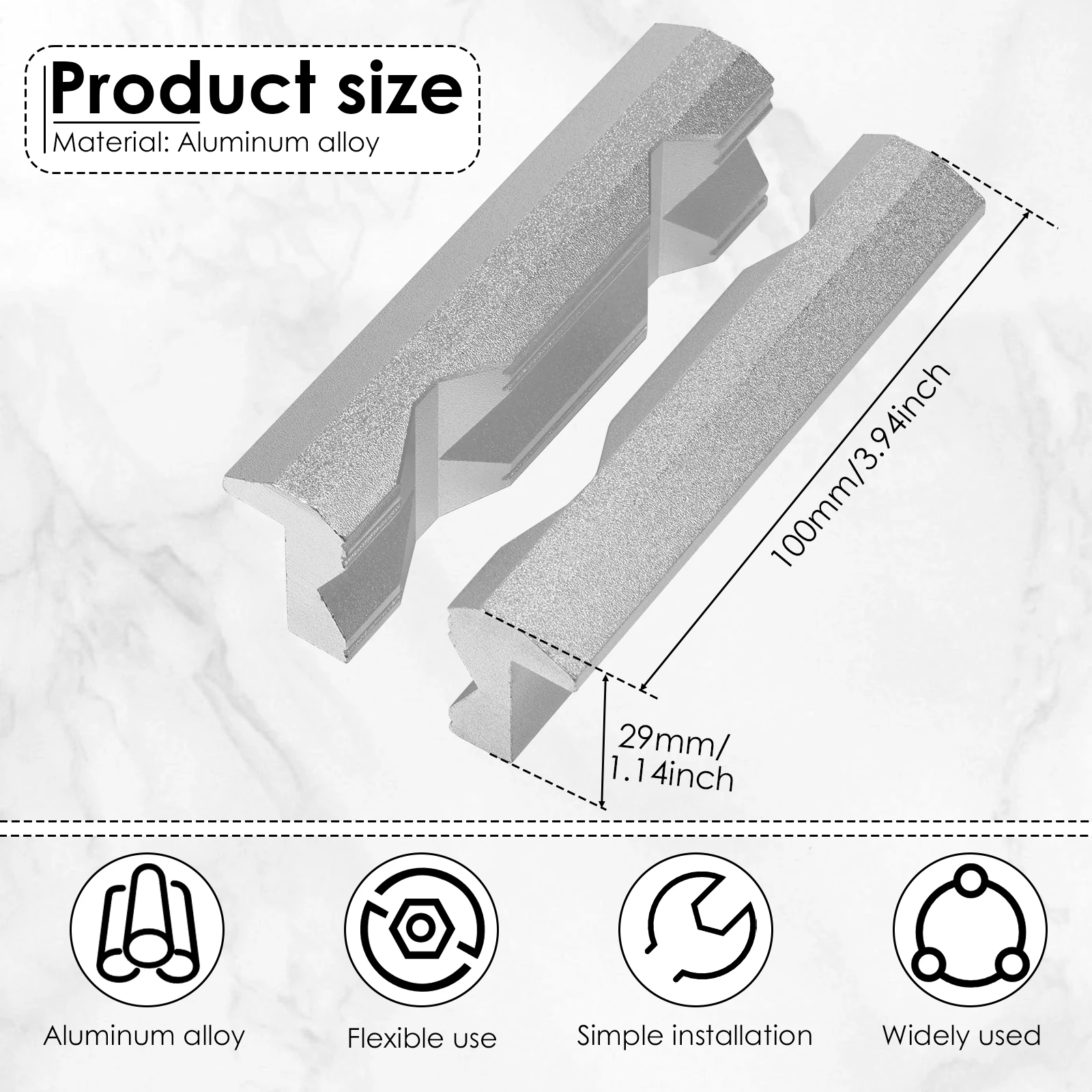 Protections de mors de visseus - Woodworking Bench Vise avis et prix