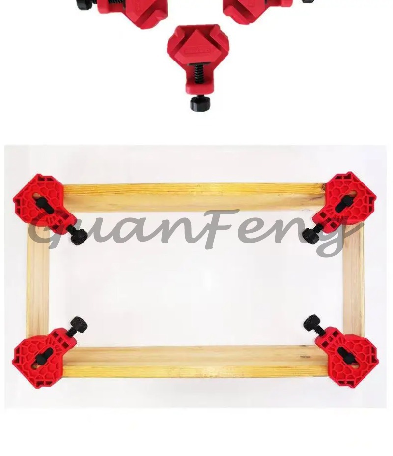 Lot de 4 pinces d'angle à 90 d - Woodworking Right Angle Clamp avis et prix