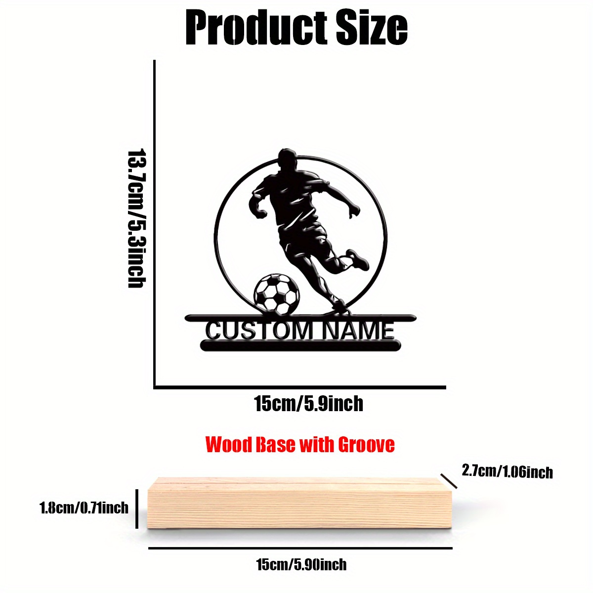 Statue en métal personnalisée  - Woodworking School avis et prix