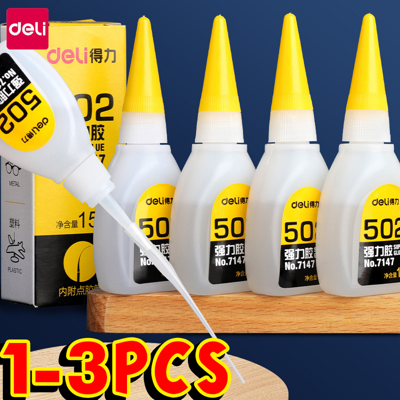 Deli-502 Super colle instantan - Woodworking Quick Glue avis et prix