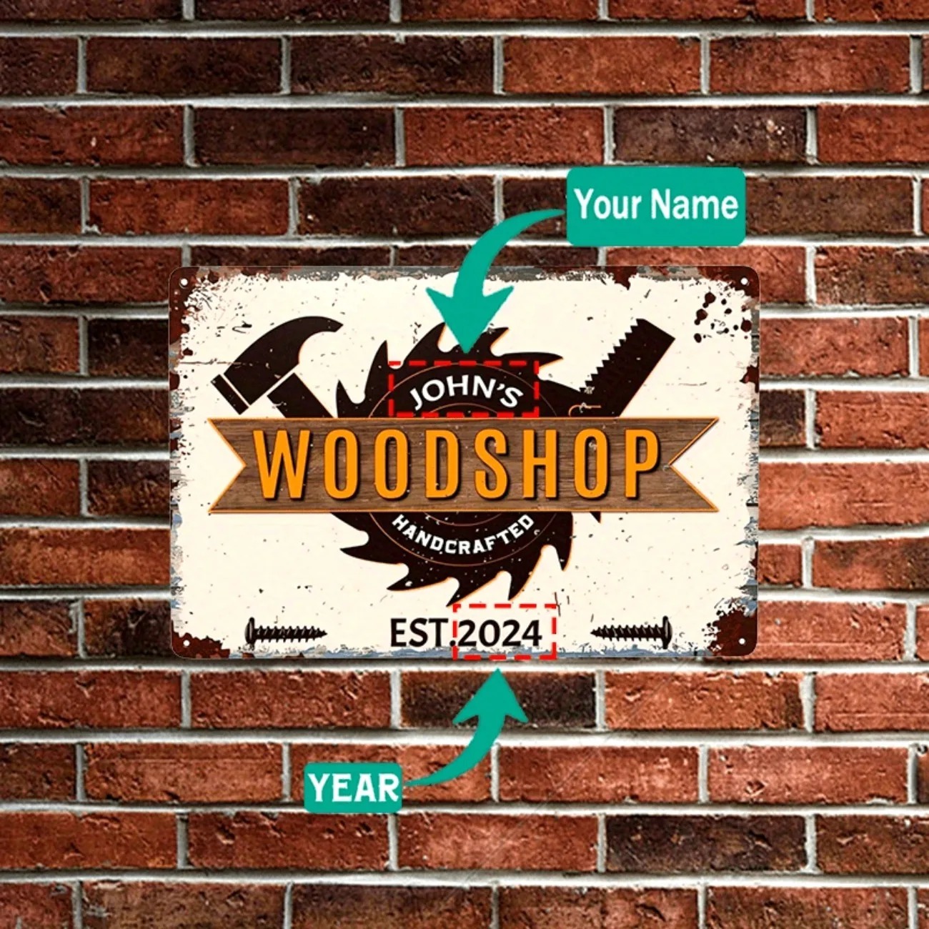 Panneau personnalisé pour menu - Woodworking Carpenter avis et prix