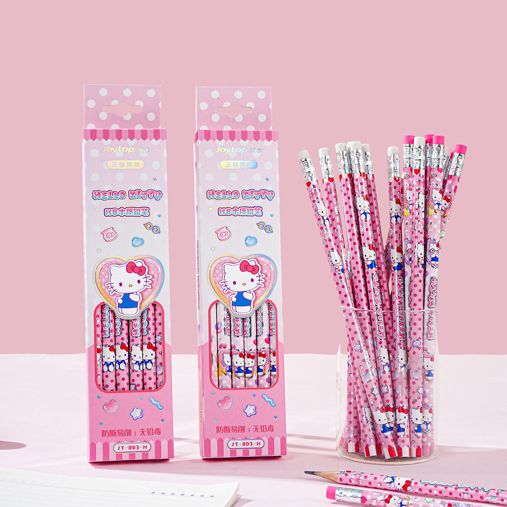 Crayons en bois HB Sanrio Kuro - Woodworking School avis et prix